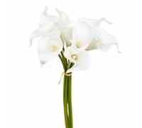 Atmosphera Créateur d'intérieur - Bouquet de Fleurs "8 Arômes" 36cm Blanc