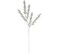 Atmosphera Créateur d'intérieur - Branche de Boules Souffle Polaire 50cm Blanc