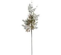 Atmosphera Créateur d'intérieur – Branche de feuilles Marron Glacé 75 cm Vert et Beige