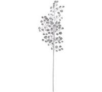 Atmosphera Créateur d'intérieur - Branche de Fleurs Souffle Polaire 75cm Argent G