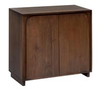 Atmosphera Créateur d'intérieur - Buffet 2 Portes en Bois Isana 85cm Marron
