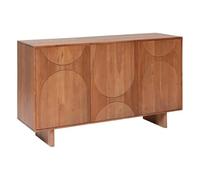 Atmosphera Créateur d'intérieur - Buffet 3 Portes en Bois Nanda 150cm Naturel