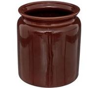 Atmosphera Créateur d'intérieur - Cache-Pot en Céramique "Bota" 18cm Marron Marron G