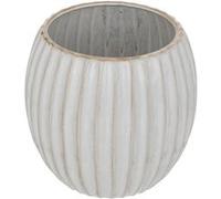 Atmosphera Créateur d'intérieur - Cache-Pot en Céramique "Café" 19cm Beige Beige G