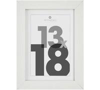 Atmosphera Créateur d'intérieur - Cadre Photo Bois Eva 13x18cm Blanc Blanc, Blanc G