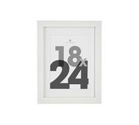 Atmosphera Créateur d'intérieur - Cadre Photo Bois "Eva" 18x24cm Blanc