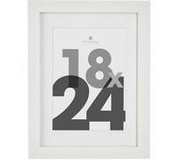 Atmosphera Créateur d'intérieur - Cadre Photo Bois "Eva" 18x24cm Blanc Blanc, Blanc G