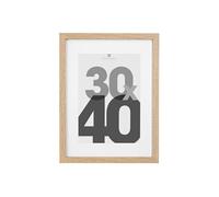 Atmosphera Créateur d'intérieur - Cadre Photo Bois "Eva" 30x40cm Naturel