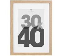 Atmosphera Créateur d'intérieur - Cadre Photo Bois "Eva" 30x40cm Naturel Beige, Beige G