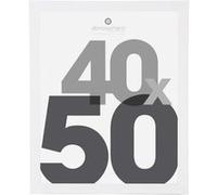 Atmosphera Créateur d'intérieur - Cadre Photo "Classique" 40x50cm Blanc Blanc G