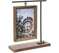 Atmosphera Créateur d'intérieur - Cadre Photo Déco "Suspendu" 10x15cm Marron Marron G