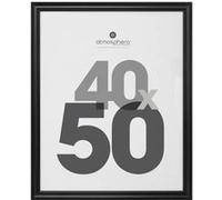 Atmosphera Créateur d'intérieur - Cadre Photo en Bois "Mae" 40x50cm Noir G