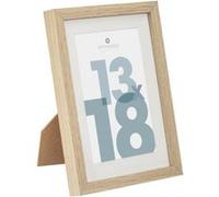 Atmosphera Créateur d'intérieur - Cadre Photo en Verre "Manu" 13x18cm Naturel Naturel G