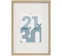 Atmosphera Créateur d'intérieur - Cadre Photo en Verre Manu 21x30cm Naturel Naturel G