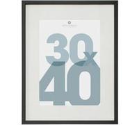 Atmosphera - Cadre photo Manu - bois et verre - noir - 30x40 cm