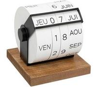 Atmosphera Créateur d'intérieur - Calendrier Déco "Be Vintage" 15cm Blanc Blanc G