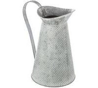 Atmosphera Créateur d'intérieur - Carafe Vintage à Anse "Zinc" 28cm Gris Gris G
