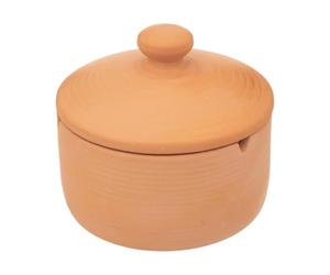 Atmosphera Créateur d'intérieur - Cendrier en Terre Cuite "Cosy" 12cm Terracotta