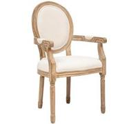 Atmosphera Créateur d'intérieur - Chaise Diner Design "Cleon" 95cm Beige Beige