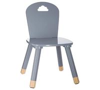 Atmosphera Chaise enfant design "Douceur" 50 cm Gris