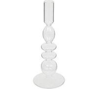 Chandelier en verre H22cm transparent - Atmosphera createur d'interieur