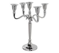 Atmosphera Créateur d'intérieur - Chandelier en Métal 5 Têtes Aristo 27cm Argent