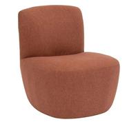 Atmosphera Créateur d'intérieur - Chauffeuse Design "Leone" 71cm Terracotta