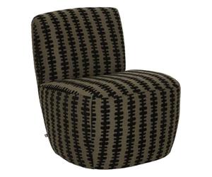 Atmosphera Créateur d'intérieur - Chauffeuse Design "Leone" 71cm Vert