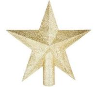 Cimier Étoile Déco Paillettes 22cm Or G
