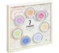 Atmosphera – Coffret 7 bougies parfumées « Chakra » 26 cm Multicolore