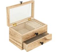 Atmosphera créateur d'intérieur - Coffret à bijoux inuit dreams beige l197cm