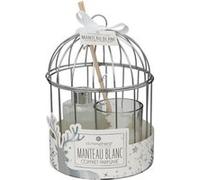 Atmosphera Créateur d'intérieur - Coffret Bougie & Diffuseur Parfum "Lola" 20cm Blanc Blanc G