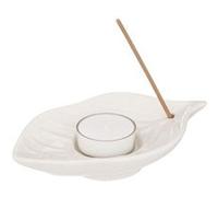Créateur d'intérieur - Coffret Encens & Bougies "Chakra" 22cm Blanc