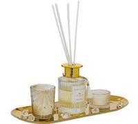 Atmosphera Créateur d'intérieur - Coffret Senteur 4 Pièces "Gladys" 29cm Muguet Or
