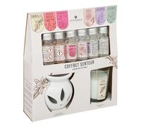 Atmosphera Créateur d'intérieur - Coffret Senteur 8 Pièces Bien-être 20cm Jasmin