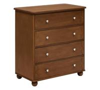 Atmosphera Créateur d'intérieur - Commode 4 Tiroirs "Mona" 85cm Marron