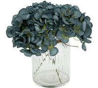 Atmosphera Créateur d'intérieur - Composition d'Hortensias Artificiels "Dean" 24cm Bleu Bleu G