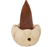 Atmosphera Créateur d'intérieur - Cône d'Encens & Bâtonnets "Taly" 5cm Ambre Noire G