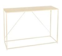 Atmosphera - Console gota Beige Finition Mate poudrée