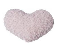 Atmosphera Créateur d'intérieur - Coussin Coeur "Bouclée" 36cm Rose Rose, Rose G