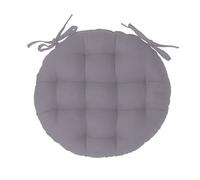 ATMOSPHERA CREATEUR D'INTERIEUR Coussin de Chaise Ronde Sylla Gris