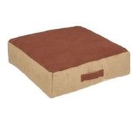 Atmosphera Créateur d'intérieur - Coussin de Sol "Bota" 48x48cm Terracotta & Naturel G