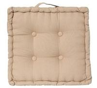 Atmosphera Créateur d'intérieur - Coussin de Sol "Dorian" 40x40cm Beige Beige G
