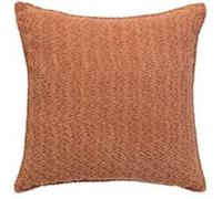 Coussin bouclette Soana terracotta 45x45cm - Atmosphera createur d'interieur
