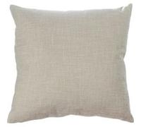 Atmosphera Créateur d'intérieur - Coussin Déco "Clem" 40x40cm Lin Beige, Beige G