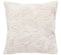 Atmosphera Créateur d'intérieur - Coussin Déco Flanelle "Ryo" 40x40cm Beige Lin Beige G