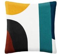 Atmosphera - Coussin déco Hary - Imprimé 45x45 cm - Multicolore G