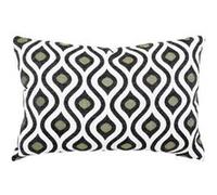 Atmosphera Créateur d'intérieur - Coussin Déco Jacquard "Twisted Lime" 38x58cm Multicolore Multicolore G