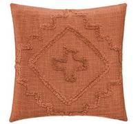 Atmosphera Créateur d'intérieur - Coussin Déco Tufté "Inca" 40x40cm Terracotta Terracotta G