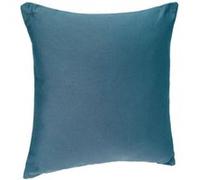 Atmosphera Créateur d'intérieur - Coussin Déhoussable Jovi 38x38cm Bleu Canard Bleu, Bleu G